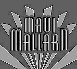 Maui Mallard in Cold Shadow Title Screen